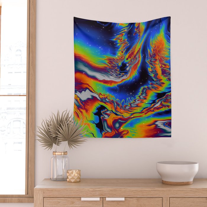 Of Terror And Solstice Wall Tapestry Gallery Image 2