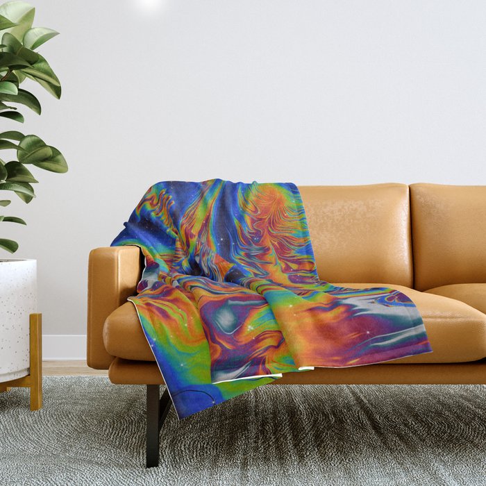 Of Terror And Solstice Throw Blanket Gallery Image 1
