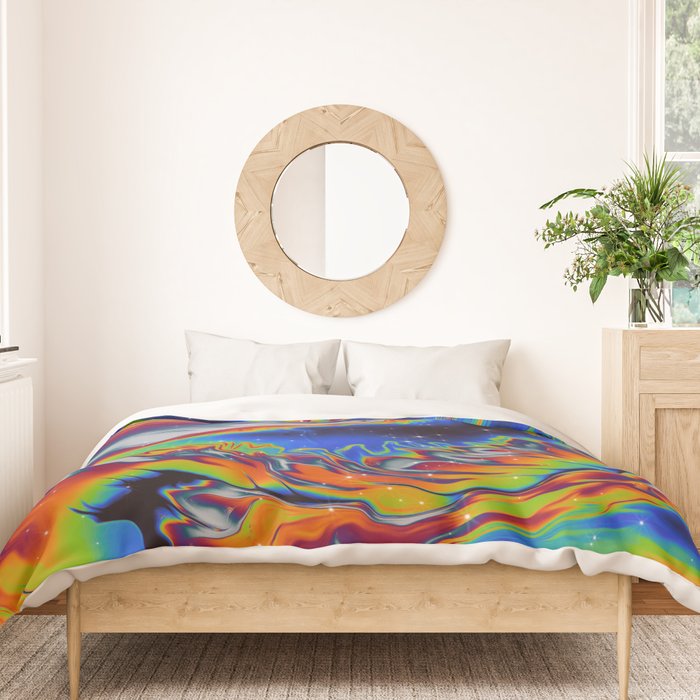 Of Terror And Solstice Duvet Cover Gallery Image 3