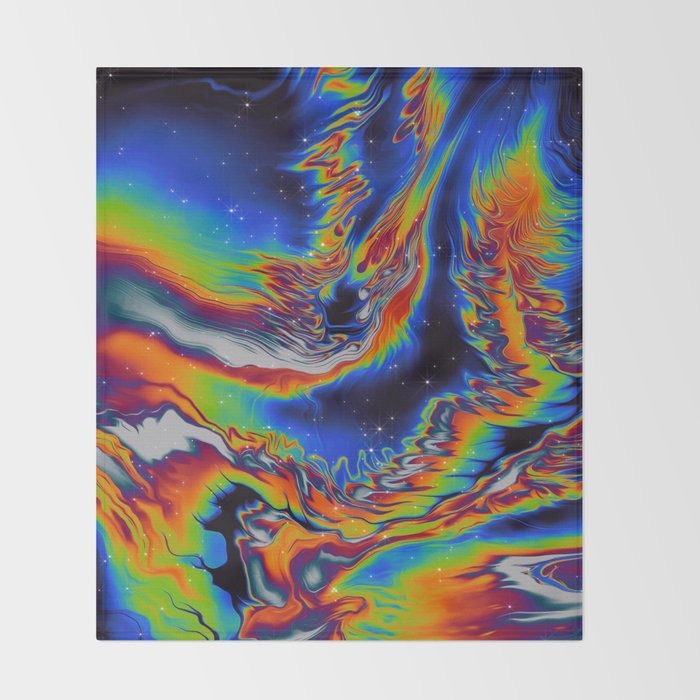 Of Terror And Solstice Throw Blanket Gallery Image 2