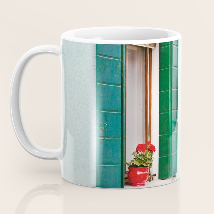 Burano Pastels - Venice Italy Coffee Mug Gallery Image 3
