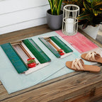 Burano Pastels - Venice Italy Outdoor Rug Gallery Image 2