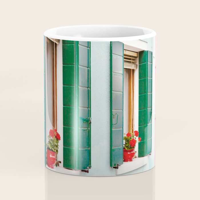 Burano Pastels - Venice Italy Coffee Mug Gallery Image 4