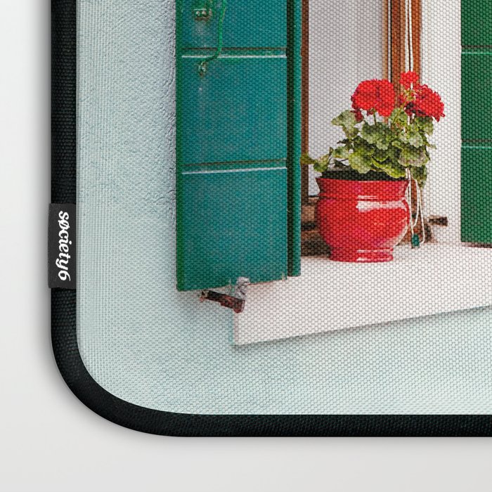 Burano Pastels - Venice Italy Laptop Sleeve Gallery Image 3