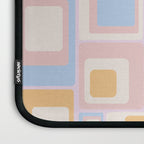 mid century mod squares pastel beach palette Laptop Sleeve Gallery Image 3