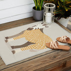 Whimsical Zebra Outdoor Rug Gallery Image 2