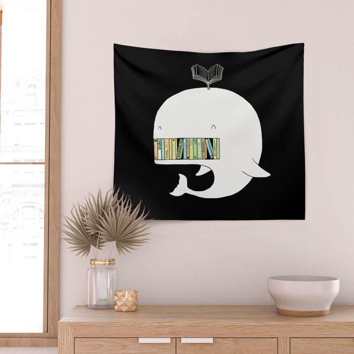 My Book Shelf Wall Tapestry Gallery Image 2