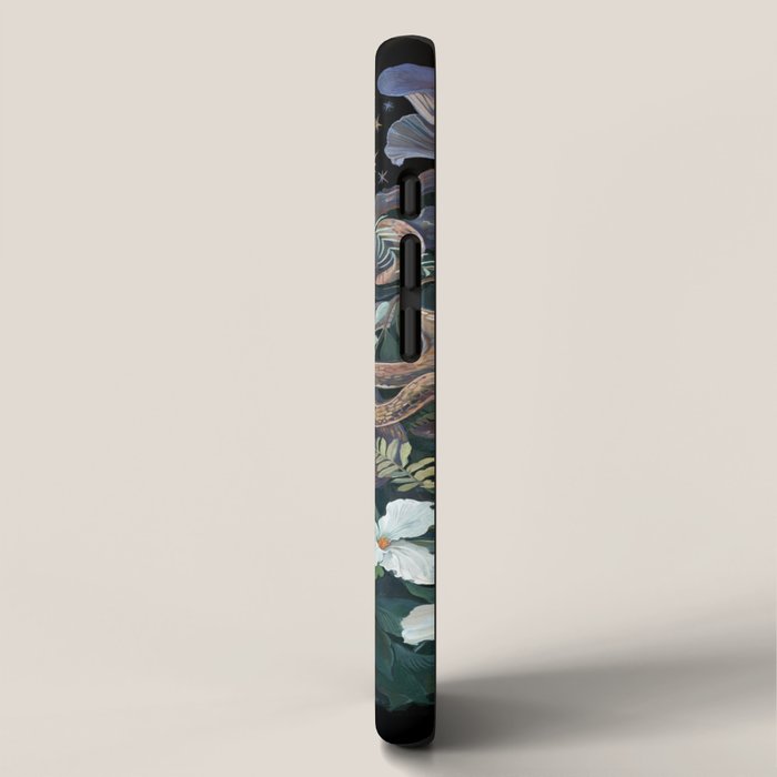 Owl and Snakes Mushroom forest iPhone Case Gallery Image 2