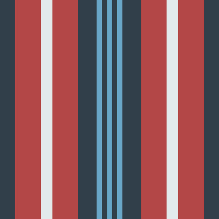 Bold Retro Stripe Pattern - Cozy Heirloom Coffee Mug Gallery Image 2