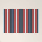 Bold Retro Stripe Pattern - Cozy Heirloom Welcome Mat Gallery Image 1