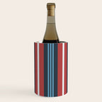 Bold Retro Stripe Pattern - Cozy Heirloom Wine Chiller Gallery Image 1
