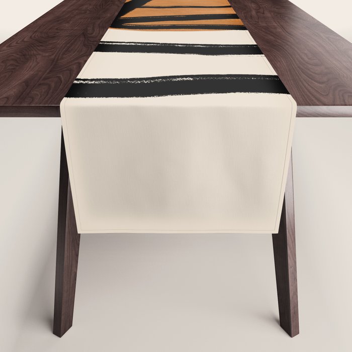 Abstract line art 97 Table Runner Gallery Image 1
