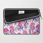 Jellyfish - Magenta Palette Laptop Sleeve Gallery Image 2