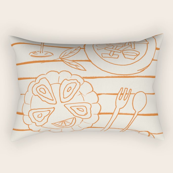Mangia Bene Rectangular Pillow Gallery Image 2