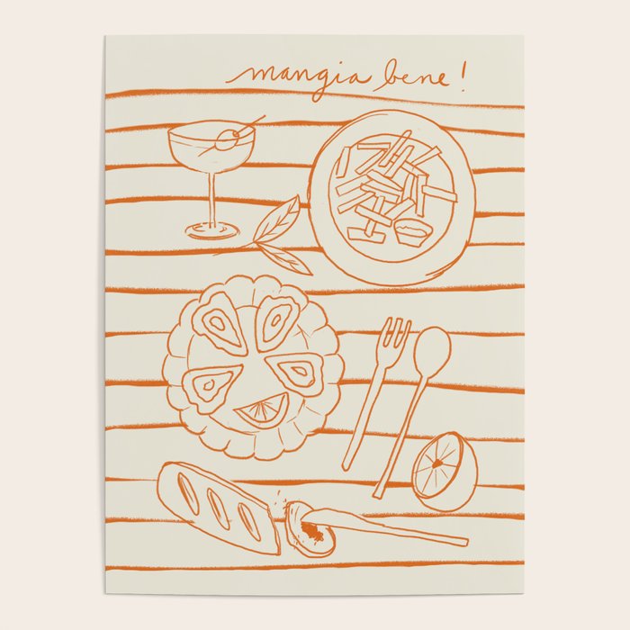 Mangia Bene Poster Gallery Image 1