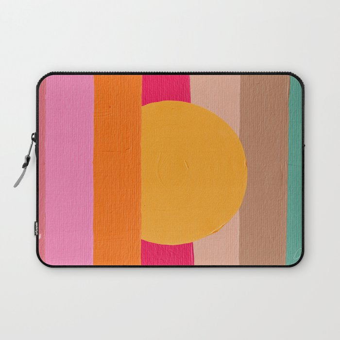 Sunset Waves â Magenta Laptop Sleeve Gallery Image 1