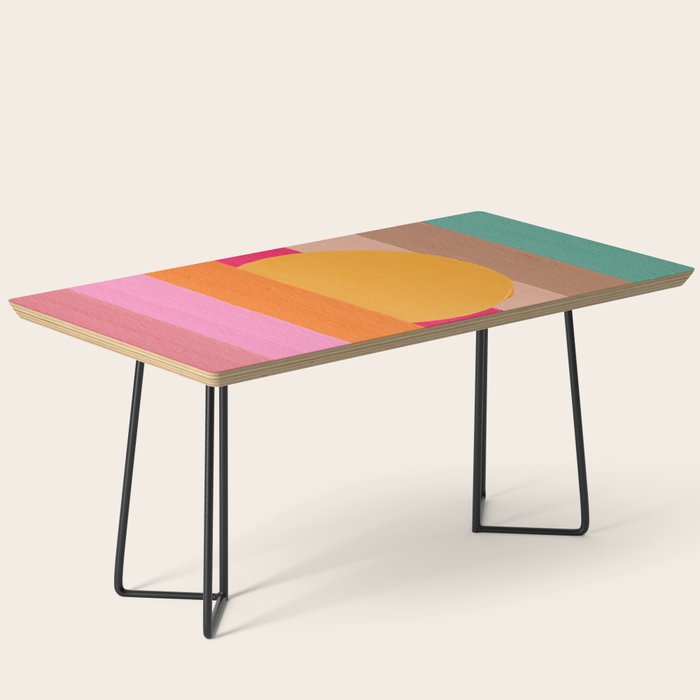 Sunset Waves â Magenta Coffee Table Gallery Image 1