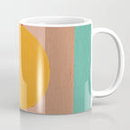 Sunset Waves â Magenta Coffee Mug Gallery Image 1