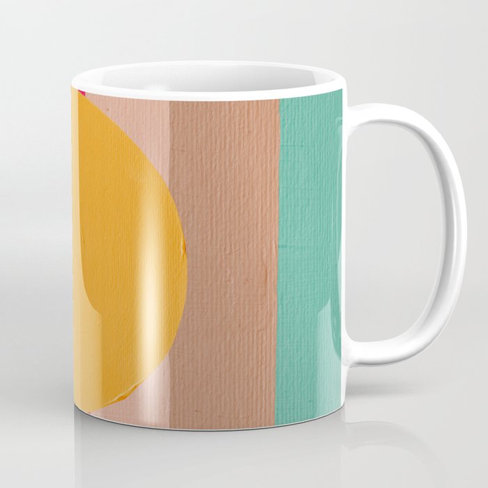 Sunset Waves â Magenta Coffee Mug Gallery Image 1