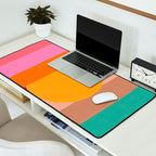 Sunset Waves â Magenta Desk Mat Gallery Image 2