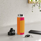 Sunset Waves â Magenta Water Bottle Gallery Image 4