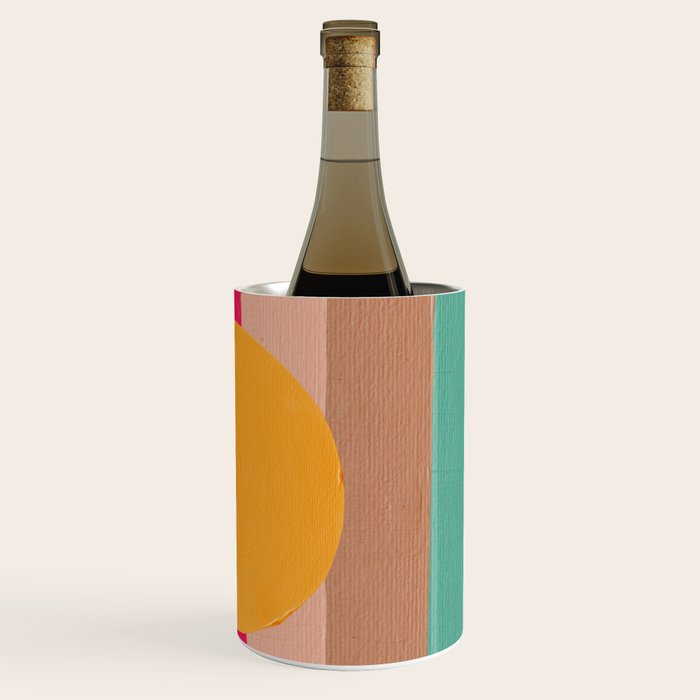 Sunset Waves â Magenta Wine Chiller Gallery Image 3