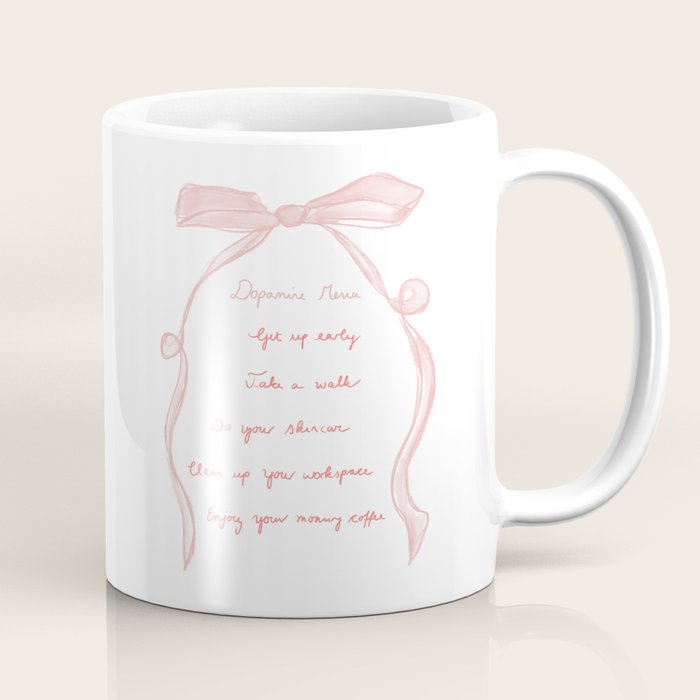 Dopamine Menu Coffee Mug Gallery Image 1