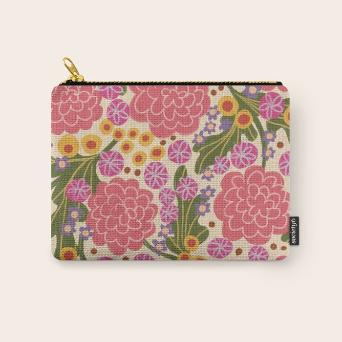 Asters #2 Carry All Pouch Gallery Image 1