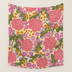 Asters #2 Wall Tapestry Gallery Image 4