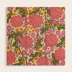 Asters #2 Wood Wall Art Gallery Image 1