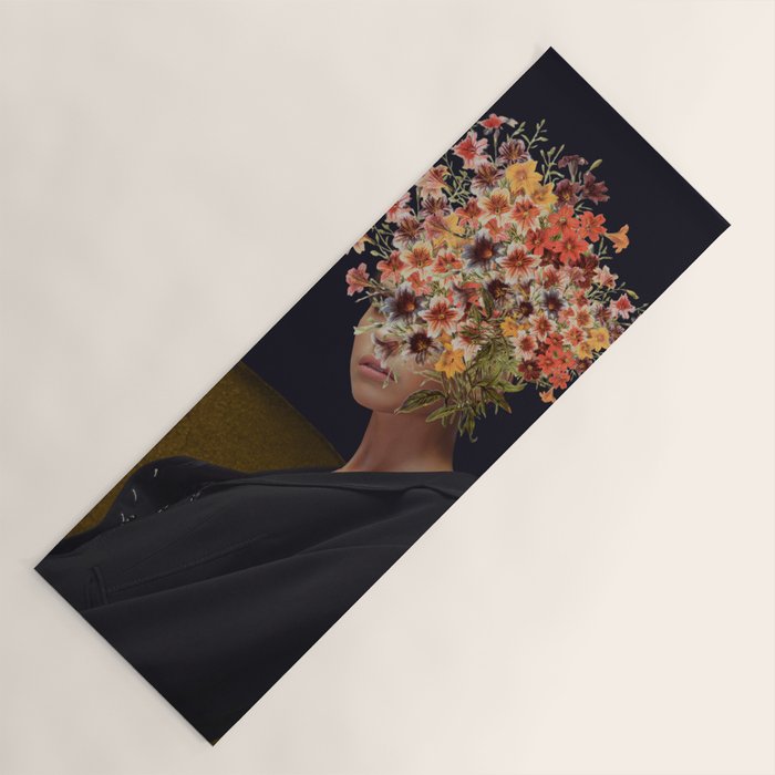Floral Portrait 38 Yoga Mat Gallery Image 1