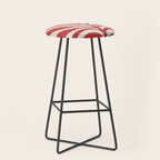 Red Branch / Lino Print Stool Gallery Image 1