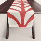 Red Branch / Lino Print Table Runner Gallery Image 1