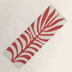Red Branch / Lino Print Yoga Mat Gallery Image 1