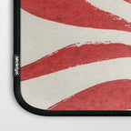 Red Branch / Lino Print Laptop Sleeve Gallery Image 3