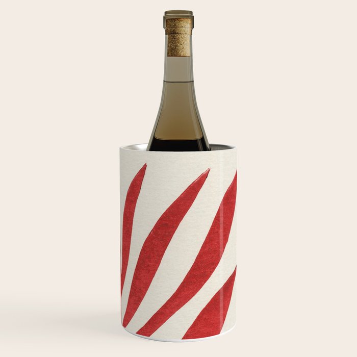 Red Branch / Lino Print Wine Chiller Gallery Image 3