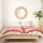 Red Branch / Lino Print Duvet Cover Gallery Image 3