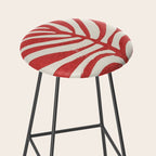Red Branch / Lino Print Stool Gallery Image 2