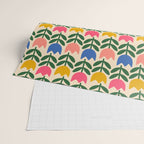 Tulip - Floral pattern 1 Wrapping Paper Gallery Image 2