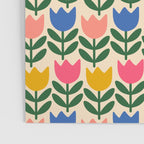 Tulip - Floral pattern 1 Poster Gallery Image 3