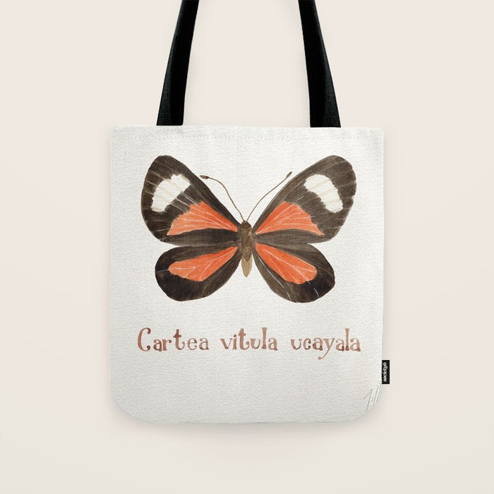 Butterfly - Cartea vitula ucayala Tote Bag Gallery Image 1