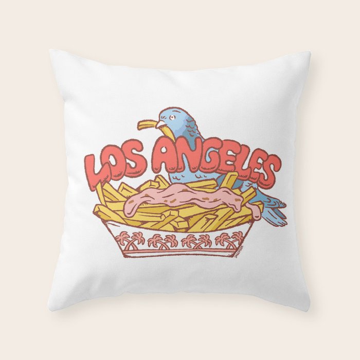 LOS ANGELES Throw Pillow Gallery Image 1