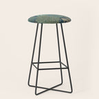 William Morris The Brook Dark Blue Woodland Stool Gallery Image 1