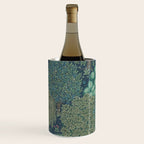 William Morris The Brook Dark Blue Woodland Wine Chiller Gallery Image 2