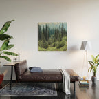 Mount Rainier Classic Mountain Meadow - 129/365 Nature Photography Wood Wall Art Gallery Image 2