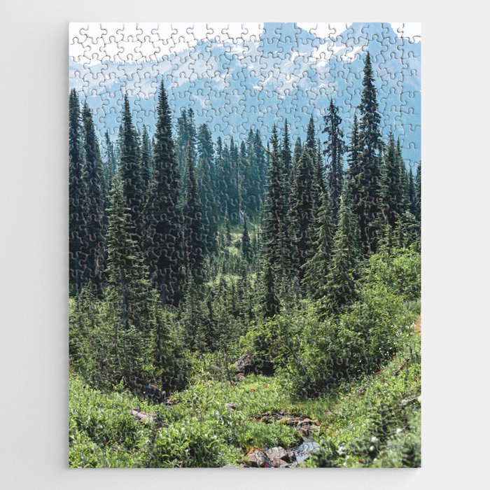 Mount Rainier Classic Mountain Meadow - 129/365 Nature Photography Jigsaw Puzzle Gallery Image 1