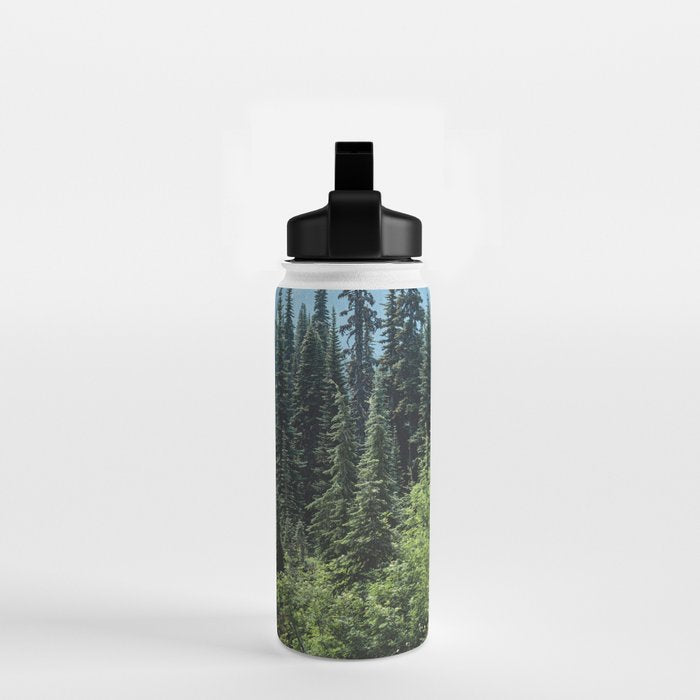 Mount Rainier Classic Mountain Meadow - 129/365 Nature Photography Water Bottle Gallery Image 2