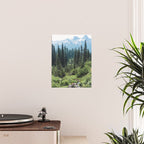 Mount Rainier Classic Mountain Meadow - 129/365 Nature Photography Poster Gallery Image 2