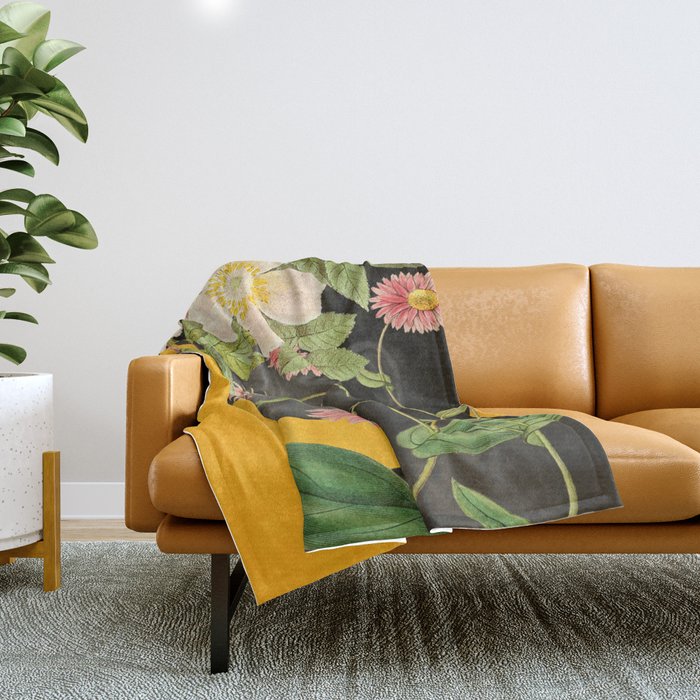 Bloom 17 Throw Blanket Gallery Image 1