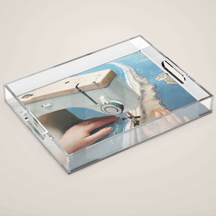 Seamstress Causeway - Sewing Machine Acrylic Tray Gallery Image 1